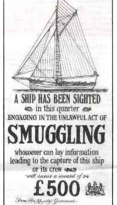 Smuggling Norfolk Coast Poster