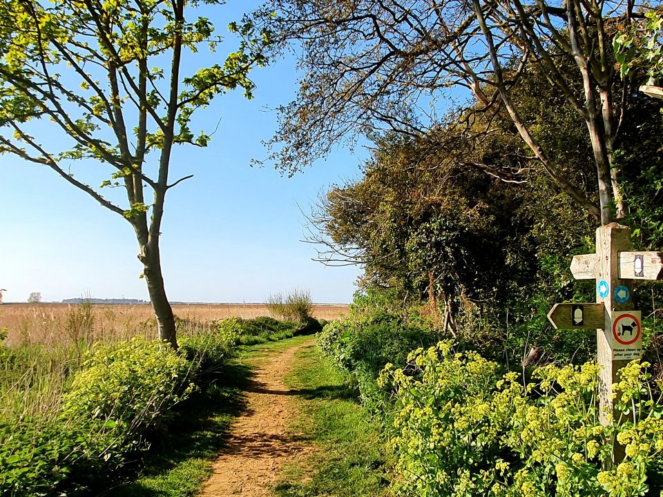Thornham Village Walks Norfolk - Annas Walk